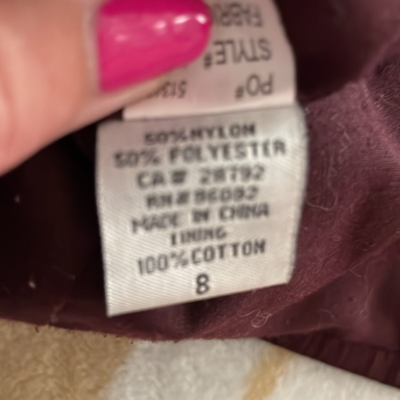 Dalia Collection Purple Jacket - Picture 3 of 3